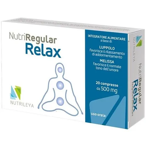 NUTRILEYA Srl NUTRIREGULAR RELAX 20CPR – immagine 1