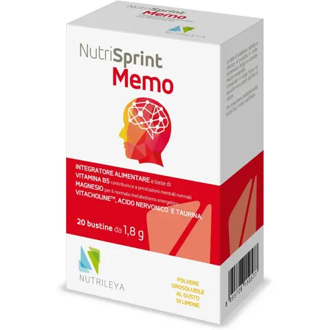 NUTRILEYA Srl NUTRISPRINT MEMO 20BUST STICK – immagine 1