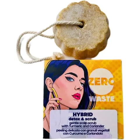gentleaf Shampoo Solido Hybrid Detox e Scrub – immagine 1