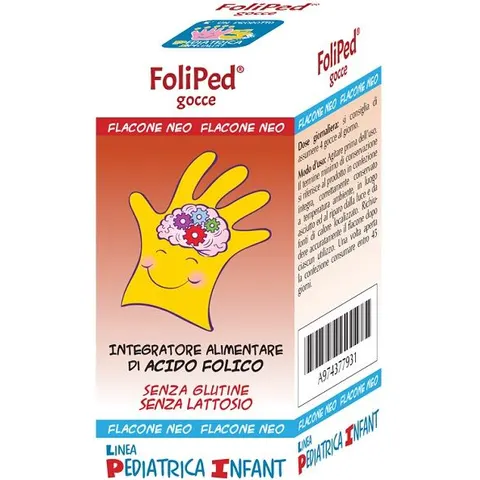 PEDIATRICA Srl FOLIPED Gocce, 5 ml – immagine 1