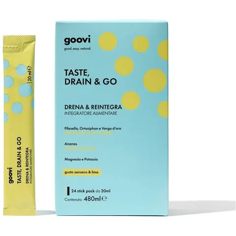 Goovi Drenante Zenzero&Lime 24 Stick Pack – immagine 1