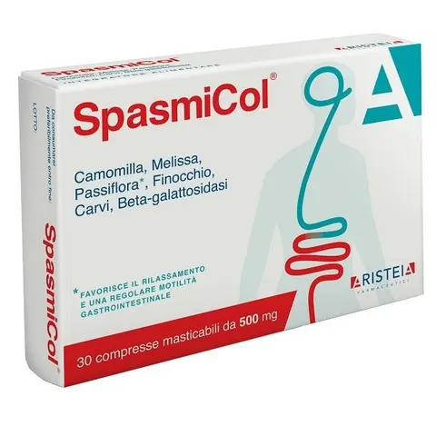 Spasmicol 30 compresse masticabili 500 mg – immagine 1