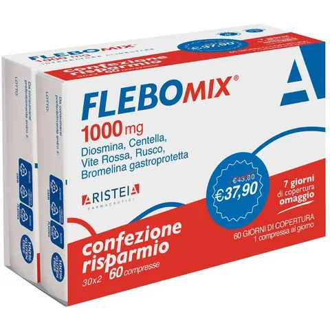 Aristeia Farmaceutici Flebomix 1000mg 60cpr – immagine 1