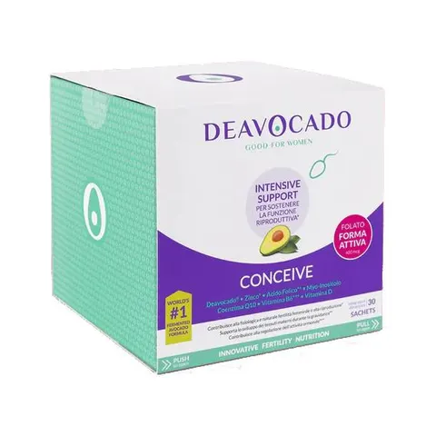 Deavocado Conceive: 30 Bustine di Supporto alla Fertilità – immagine 1