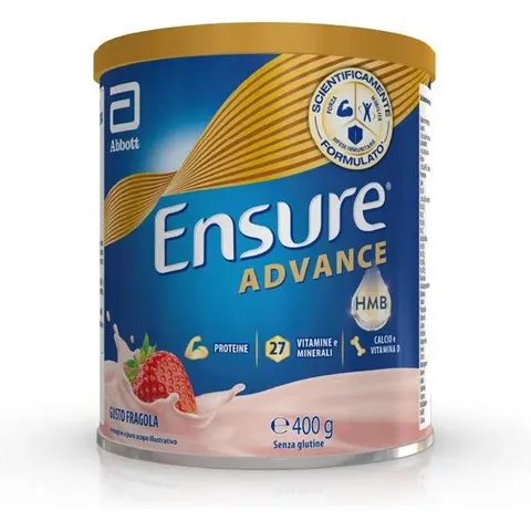 ensure advance fragola 400 g – immagine 1