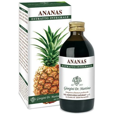 Giorgini Ananas Estratto Integrale200 ml – immagine 1