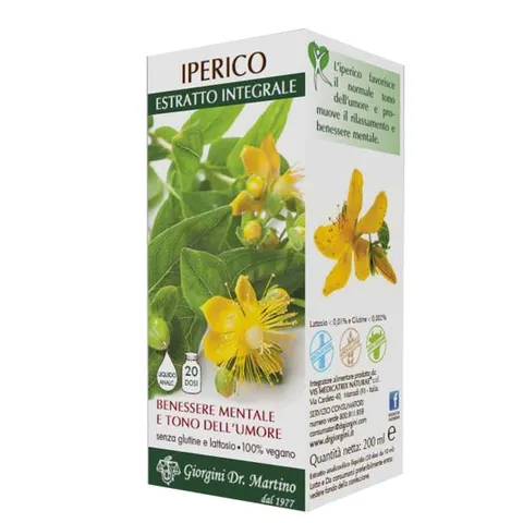 giorgini Iperico estratto integrale 200 ml – immagine 1