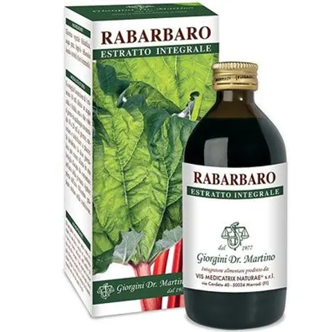 Estratto di Rabarbaro Integratore 200ml – immagine 1