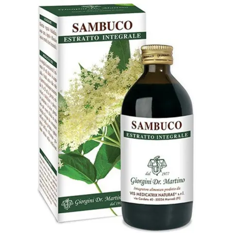 giorgini Sambuco fiori estr.200ml – immagine 1
