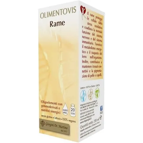 giorgini Olimentovis rame 200ml – immagine 1