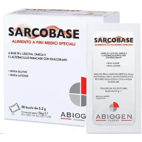 ABIOGEN PHARMA SpA Abiogen Pharma, Sarcobase, 30 Bustine – immagine 1
