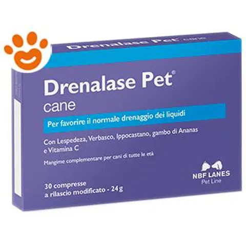 Nbf Lanes Drenalase Pet 30Cpr – immagine 1