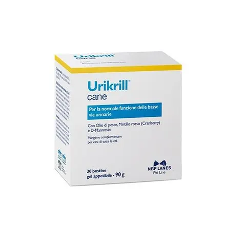Urikrill Gel Complemento Alimentare per Cani - 30 Bustine – immagine 1