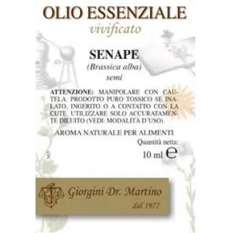 giorgini Senape olio ess.10ml ferrier – immagine 1