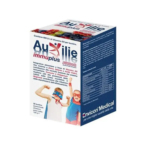 auxilie Immuplus Junior Solubile 30 Bustine – immagine 1