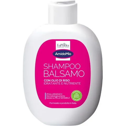 EUPHIDRA Amidomio Shampoo Balsamo 200 ML – immagine 1