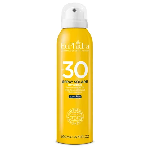 Euphidra Spray solare SPF 30 Invisible – immagine 1