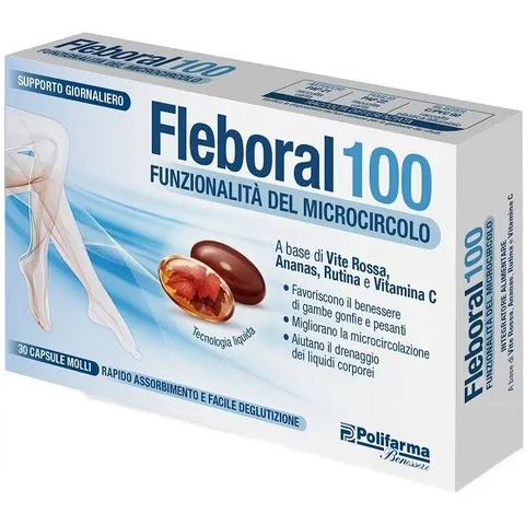 Polifarma Benessere Fleboral 100 30cps – immagine 1