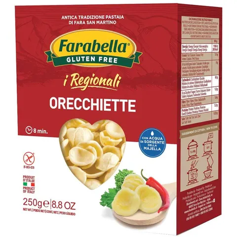 BIOALIMENTA Srl FARABELLA Pasta Orecch.Reg.250 – immagine 1