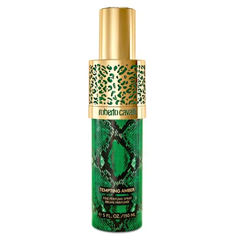Roberto Cavalli Tempting Amber Fine Perfume Spray 150ml – immagine 1