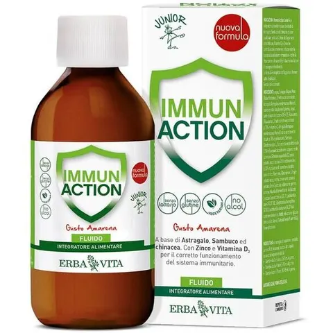 Erba Vita Immun Action Junior 200 ml – immagine 1