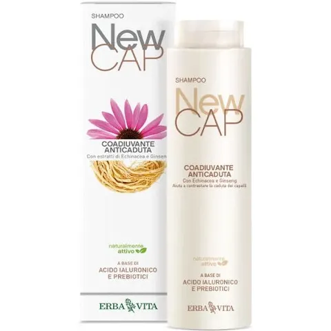 Erba Vita New cap shampoo anticaduta 250 ml – immagine 1