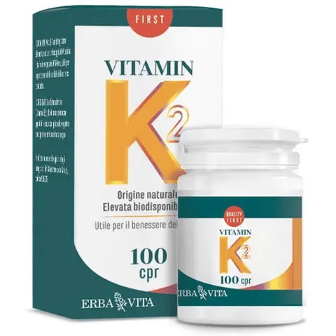 Erba Vita Vitamin K2 100 Compresse – immagine 1