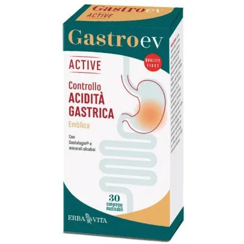 Erba Vita Gastro Ev Active 30 Compresse – immagine 1