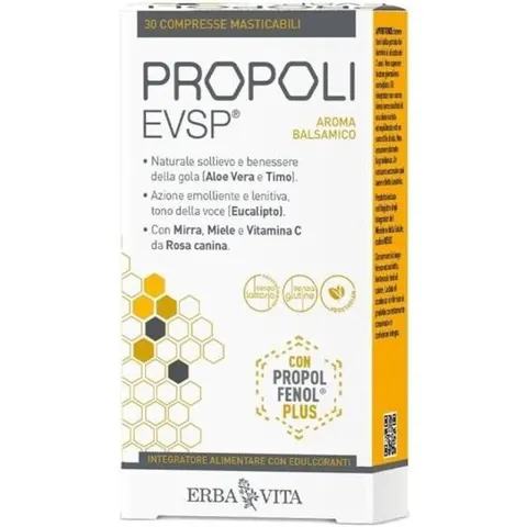 Erba Vita PROPOLI EVSP 30CPR MASTIC – immagine 1