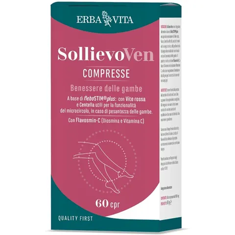 Erba Vita Sollievo Ven, 60 compresse – immagine 1