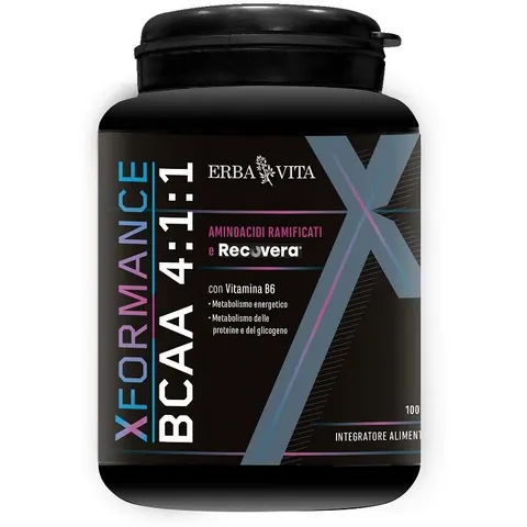 Erba Vita Xformance Bcaa 4:1:1 100cpr – immagine 1
