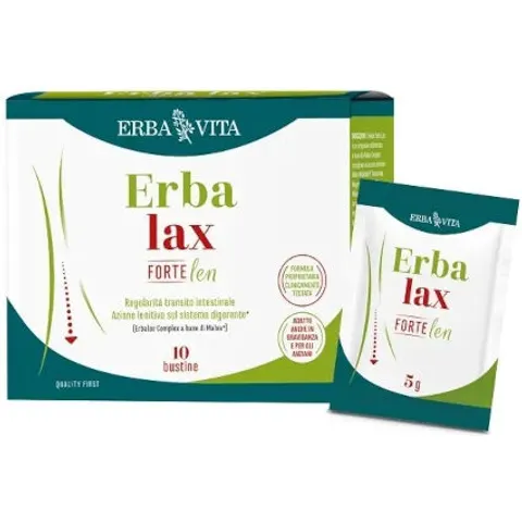 Erba Vita ERBALAX FORTE LEN 10BUST – immagine 1