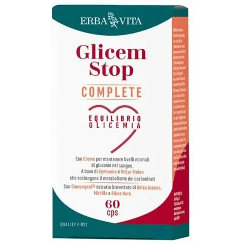 Erba Vita Glicem Stop COMPLETE, 60 capsule – immagine 1