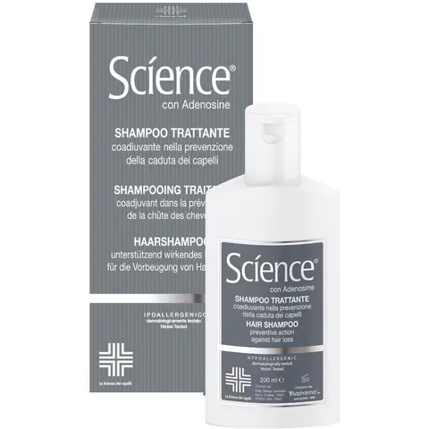 vivipharma s.a. Science Shampoo cadcapelli 200ml – immagine 1