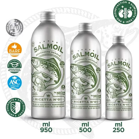 necon pet food Salmoil ricetta 1 250 ml – immagine 1