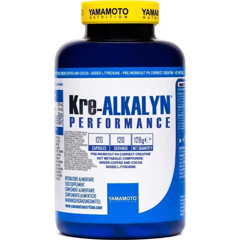 YAMAMOTO NUTRITION Kre-Alkalyn® Performance 120 Capsule – immagine 1