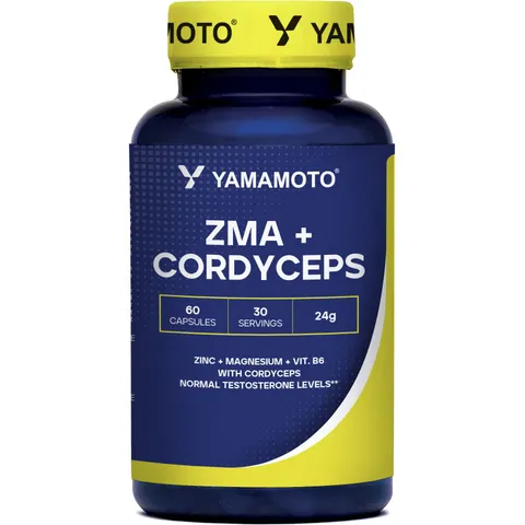 Yamamoto Nutrition ZMA + Cordyceps 60 Caps – imagen 1
