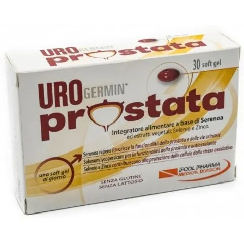 Poolpharma Urogermin Integratore Prostata 30softgel – immagine 1