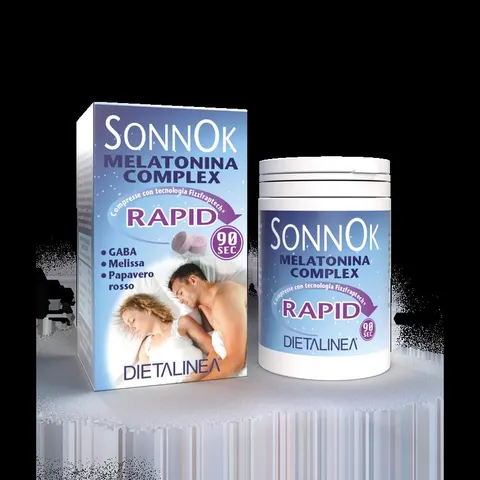 Dietalinea Rapid Melatonin Sleep Aid - 60 Tablette – immagine 1