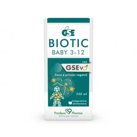 gse biotic baby 3-12 250 ml – immagine 1