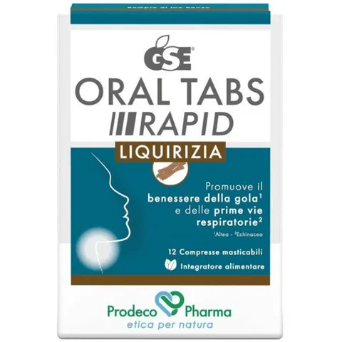 Prodeco Pharma Gse Oral Tabs Rapid Liqui12cpr – immagine 1