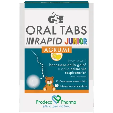 PRODECO PHARMA Srl Gse Oral Tabs Rapid J 12cpr – immagine 1