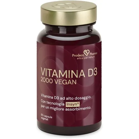 Prodeco Pharma Prodeco Insyn Vitd3 2000 60cps – immagine 1
