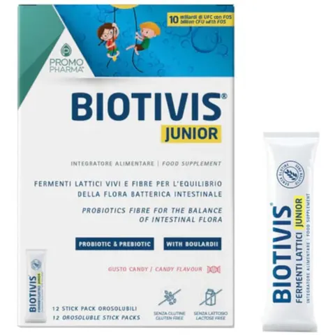 PROMOPHARMA SpA BIOTIVIS JUNIOR 12STICK – immagine 1