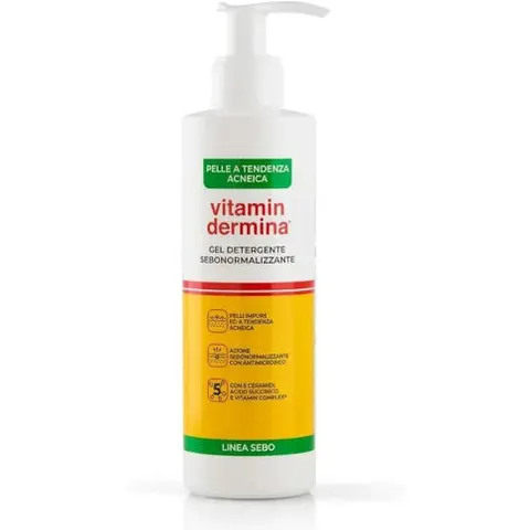Ist.Ganassini Vitamindermina Sebo Detergente 240 Ml – immagine 1