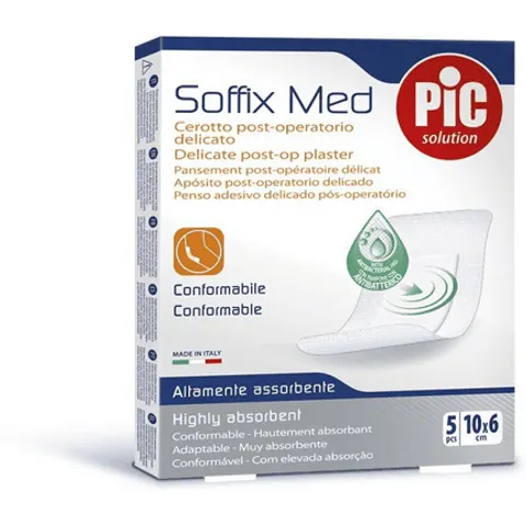 pic Soffix Med Medicazioni 10 x 6 cm 5 Pezzi – immagine 1