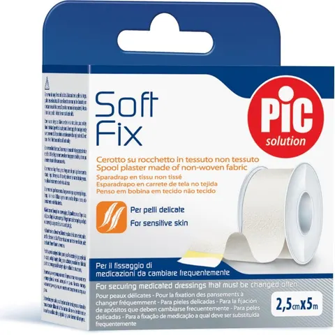 pic Soft Fix Cerotto TNT 1,25 cm x 5 m – immagine 1