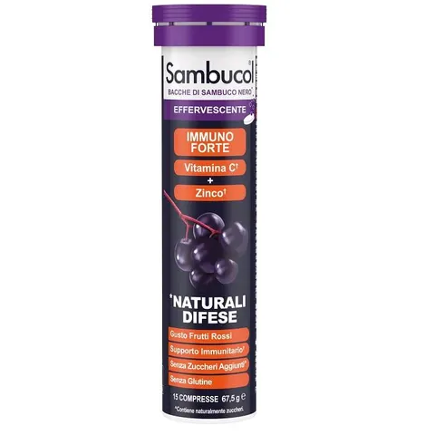 Named Sambucol Effervescente 15 Compresse – immagine 1