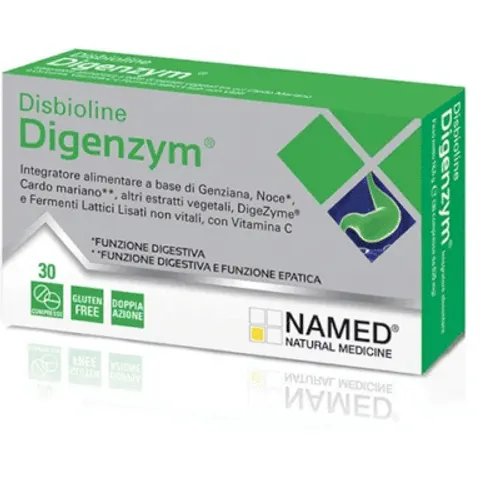 NAMED Srl DISBIOLINE DIGENZYM AB 30 Cpr – immagine 1