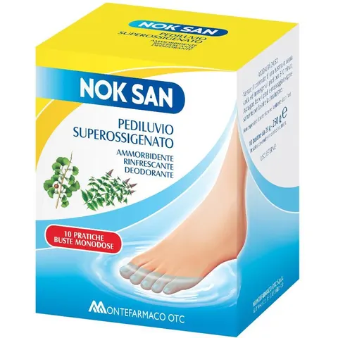 nok san Pediluvio 10 Bustine – immagine 1